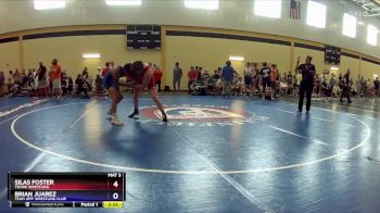 157 lbs Champ. Round 1 - Silas Foster, Techie Wrestling vs Brian Juarez, Team Jeff Wrestling Club