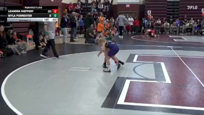 SPW-2 lbs Round 3 - Leandra Kieffert, OYSA vs Myla Forrester, DC Elite