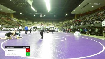 192 lbs Consolation - Chance Evans, San Luis Obispo vs Simon Arredondo, Bullard