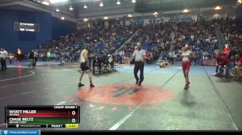 120 lbs Champ. Round 1 - Chase Beltz, Brooke Point vs Wyatt Miller, Smyrna