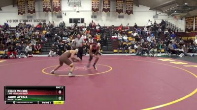 150 lbs Champ. Round 2 - Jairo Acuna, Mount Carmel vs Zeno Moore, Lake Highland Prep