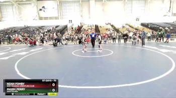 75 lbs Champ. Round 1 - Maxim Perry, Unattached vs Noah Fomby, Nor Tonawaa Wrestling Club