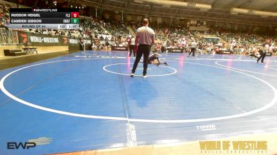 76 lbs Round Of 64 - Hudson Heigel, Florida Scorpions vs Camden Gibson, SWAT