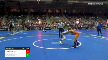 84 lbs Prelims - Jonathon Romero, NM Gold vs Kaden Woodbury, Sanderson Wrestling Academy