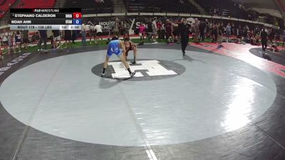 100-106 lbs Champ. Round 2 - Stephano Calderon, South Carolina vs Noah Ahn, Utah