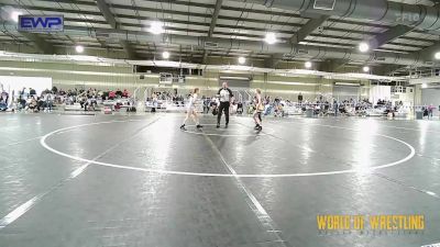 84 lbs Round Of 32 - Paisleigh Carpenter, Midwest City Bombers Youth Wrestling Club vs Tori Conn, Illinois Valley Youth Wrestling