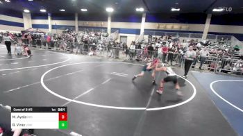 98 lbs Consi Of 8 #2 - Manny Ayala, Red Wave WC vs Brennan Viray, Legends Of Gold LV