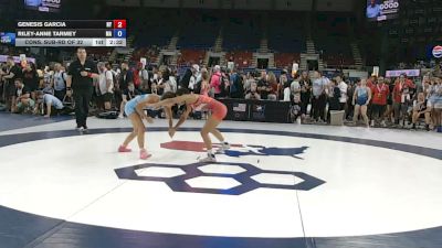 105 lbs Cons. Sub-rd Of 32 - Genesis Garcia, New York vs Riley-Anne Tarmey, Massachusetts