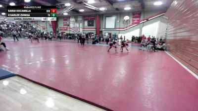 110 lbs Cons. Round 3 - Sarai Escamilla, Corona vs Charlee Zuniga, Trabuco Hills