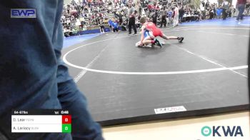 64-67 lbs Final - Drake Lear, Fort Gibson Youth Wrestling vs Aiden Lariscy, Glenpool Warriors