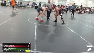 210 lbs Round 3 (4 Team) - Cliff Williford, 84 Athletes vs Ethan Meyer, The Wrestling Mill