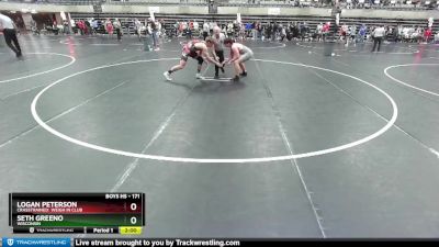 171 lbs Semifinal - Seth Greeno, Wisconsin vs Logan Peterson, CrassTrained: Weigh In Club