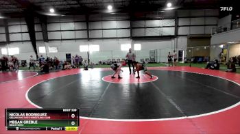 138 lbs Cons. Round 1 - Nicolas Rodriguez, Kellam Mat Rats Wrestling Club vs Megan Greble, Beach Boyz