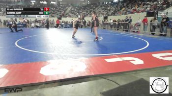 120 lbs Round Of 32 - Aliah Gamble, Tulsa Union Girls vs Gemma Witt, Broken Arrow Girls Junior High