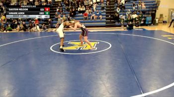 190 lbs 3rd Place Match - Daxton Nelson, Grand Island vs Junade Aden, Omaha Bryan