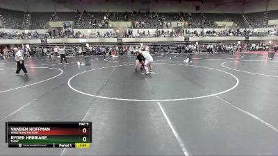 285 lbs Quarterfinal - Ryder Herriage, THWC vs Vanden Hoffman, Wrestling Factory