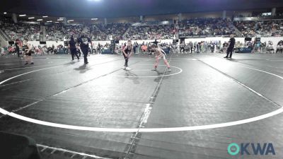 66 lbs Consolation - Owen Green, Perry Wrestling Club vs Lawson Delozier, Ada Youth Wrestling