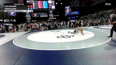 157 lbs Cons. Rd Of 64 - Alex Williams, UT vs Tristan Johns, NV