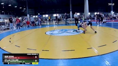 85 lbs Cons. Round 3 - Dylan Collier, Pit Bull Wrestling Academy vs Skip Ryan, Noke Wrestling RTC