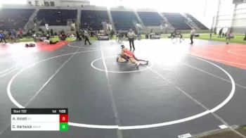 120 lbs Rr Rnd 2 - Aaron Alcott, Az vs Chase Hartwick, Mohave WC