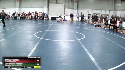 155 lbs Champ. Round 2 - James Foster, Michigan Premier vs Dontarris Wesby, Ragnarok Wrestling Club