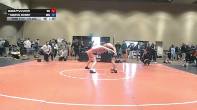 175 lbs Cons. Sub-rd Of 16 - Jesse Woodson, Impact Wrestling Academy vs Colton Domer, Gladiator Wrestling Academy