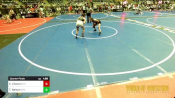 125 lbs Quarterfinal - Emma Chacon, Valiant Prep vs Torrie Nelson, WolfPack Wrestling Academy