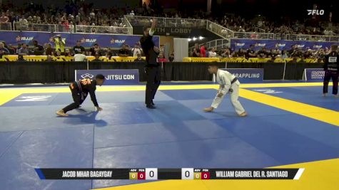 William Gabriel Del R. Santiago vs Jacob Mhar Bagaygay 2026 Pan Kids Jiu-Jitsu IBJJF Championship
