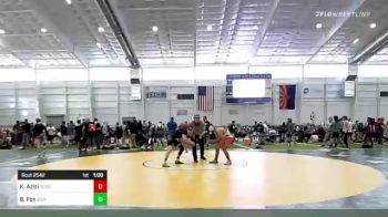 120 lbs Consi Of 16 #2 - Kamren Azizi, Tesoro vs Brady Fox, Sierra Sabers