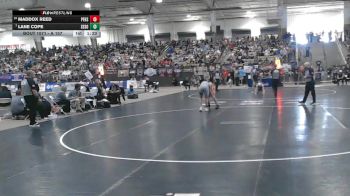 A 157 lbs Champ. Round 1 - Lane Cope, Samuel Everett School Of Innovation vs Maddox Reed, Pigeon Forge High School