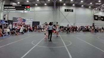 115 lbs Round 1 (6 Team) - Lucas Dorman, The Outsiders vs Luke Ackerman, Upstate Uprising 2.0
