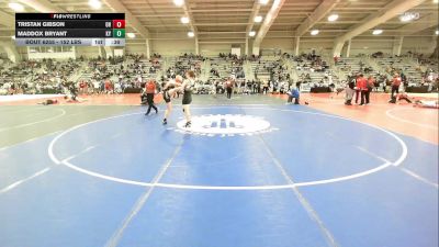 152 lbs Consi Of 16 #1 - Tristan Gibson, OH vs Maddox Bryant, KY