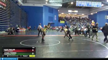 190 lbs Champ. Round 1 - Alex Taylor, Cape Henlopen vs Ayden Morris, Parkersburg South