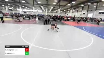 109 lbs Consolation - Keyton Musgrove, Redskins WC vs Zack Valdez, New Mexico Bad Boyz