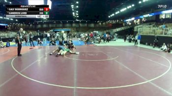 125 lbs Semifinal - CAMERON LORD, Sunlake vs Caly Rodriguez, Brandon
