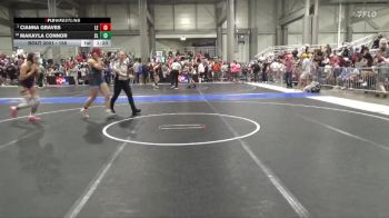 155 lbs Champ. Round 1 - Cianna Graves, Lawrence Elite vs MaKayla Connor, Silver Lake