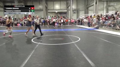 155 lbs Champ. Round 1 - Cianna Graves, Lawrence Elite vs MaKayla Connor, Silver Lake