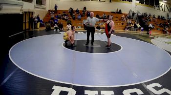 285 lbs 3rd Place Match - Michael Ulery, Brownsville vs Ethan Fisher, New Castle