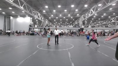 110 lbs Round 2 (6 Team) - Nabhanya Dhiman, Lady Assassins vs Carson Robertson, CTWHALE