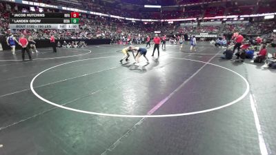 190 lbs Semis - Jacob Hutchins, River Falls vs Landen Grow, Beaver Dam