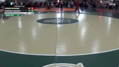 141 lbs Champ. Round 1 - Carsen Richards, Lake Erie College vs Garrison Weisner, Unattached