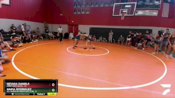 114 lbs Round 5 (8 Team) - Nevada Daniels, Hired Guns Black vs Naima Rodriguez, All American Wrestling Club