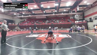125 lbs Champ. Round 1 - Trever Anderson, Northern Iowa vs Aydan Thomas, Northern Colorado