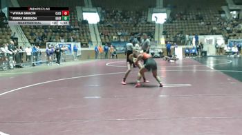 1-5A 126 Quarterfinal - Emma Wesson, Oak Grove vs Vivian Gracin, Cleburne County