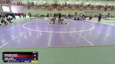 207 lbs Champ. Round 1 - Manusiu Muti, McKendree University vs Teni Ajayi, Northern Michigan