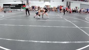 110 lbs Round 3 (8 Team) - Ryan Smith, CTWHALE vs Massimo Perentin, Frost Gang