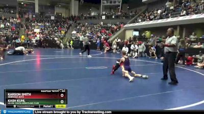 60 lbs Cons. Round 2 - Kash Kuhl, Lo-Ma Youth Wrestling Club vs Karson Smith, Nebraska Boyz