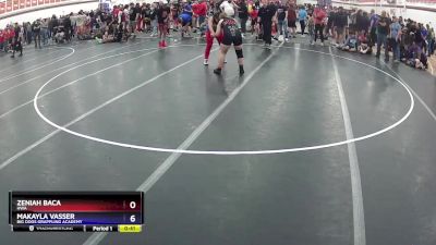 170 lbs Round 1 - Zeniah Baca, HWA vs Makayla Vasser, Big Dogs Grappling Academy