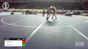 6A-285 lbs Quarterfinal - Gavin Gagnon, WESTMOORE vs Logan Richard, NORMAN NORTH