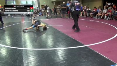 75 lbs Round 1 (6 Team) - ELLIS GUTHRIE, Fight Club vs Korr Chambers, The Factory Wrestling